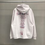 Balenciaga printed hooded sweatshirt