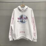 Balenciaga printed hooded sweatshirt