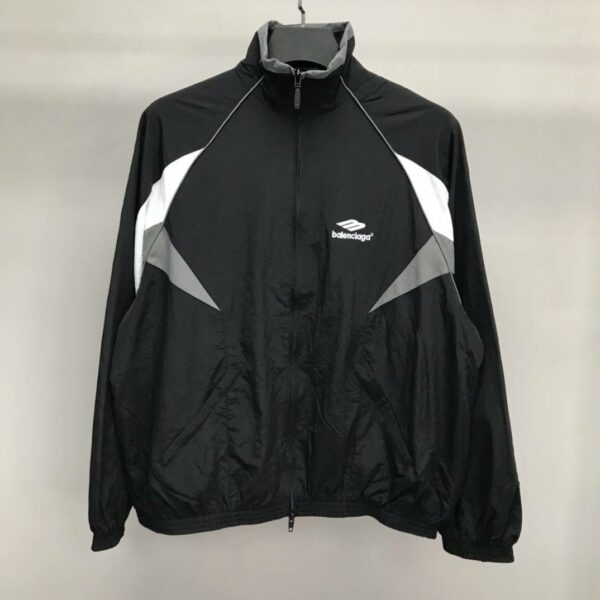 Balenciaga sports patchwork jacket