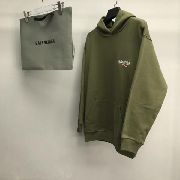 Balenciaga cola lettered hoodie