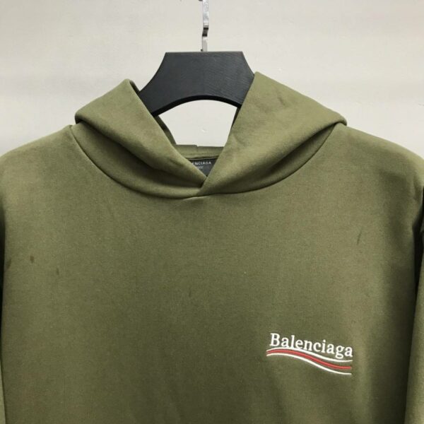 Balenciaga cola lettered hoodie