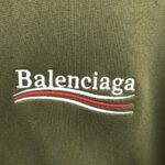 Balenciaga cola lettered hoodie