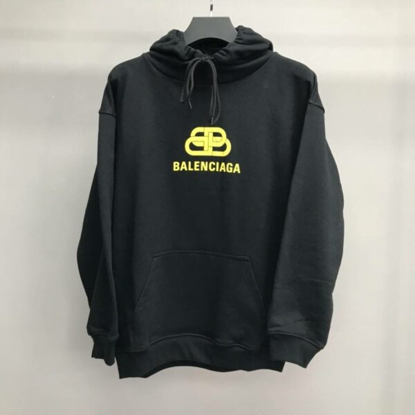 Balenciaga lock hooded sweatshirt