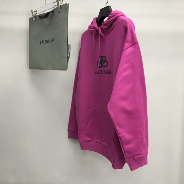 Balenciaga lock hooded sweatshirt