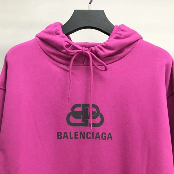 Balenciaga lock hooded sweatshirt