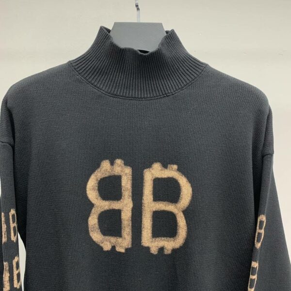 Balenciaga Bitcoin turtleneck sweater