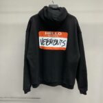 Balenciaga signature logo sweatshirt