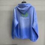 Balenciaga lettered washed sweatshirt