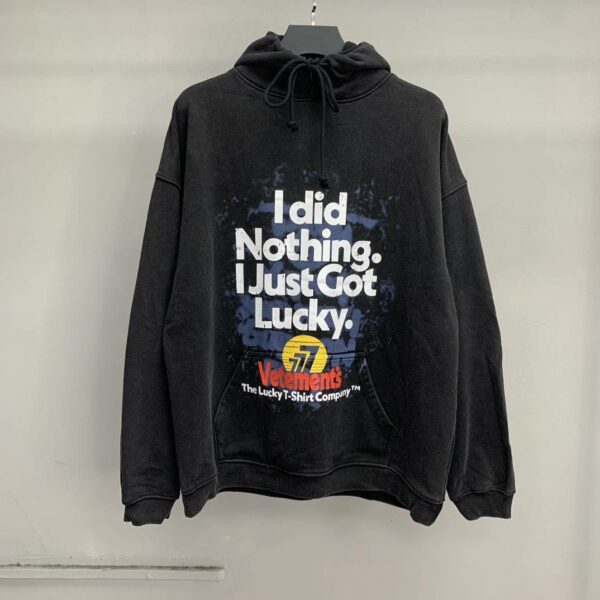 Balenciaga Lucky hooded sweatshirt