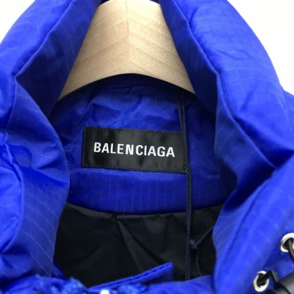 Balenciaga irregular down jacket