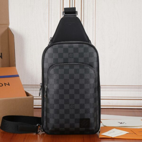 Louis Vuitton damier graphite Men's Shoulder Bags M45302, Top Quality Size: 20X31X7cm