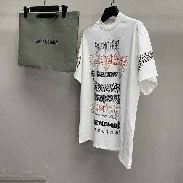 Balenciaga doodle year of the Dragon Alphabet T-shirt