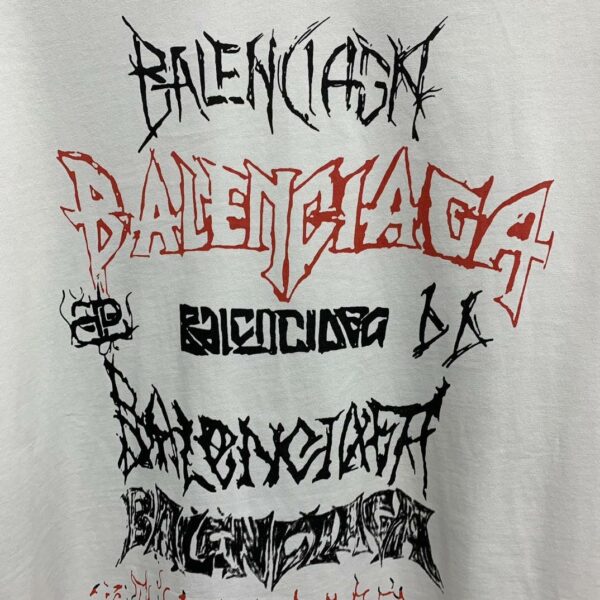 Balenciaga doodle year of the Dragon Alphabet T-shirt