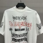 Balenciaga doodle year of the Dragon Alphabet T-shirt