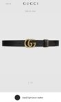 Gucci men's belts
