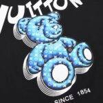 Louis Vuitton 23SS printed bear T-shirt