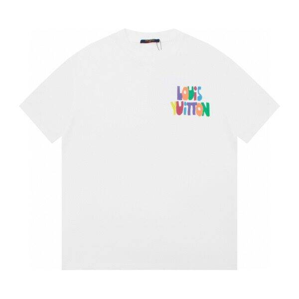 Louis Vuitton 23ss front and back patterned t-shirt