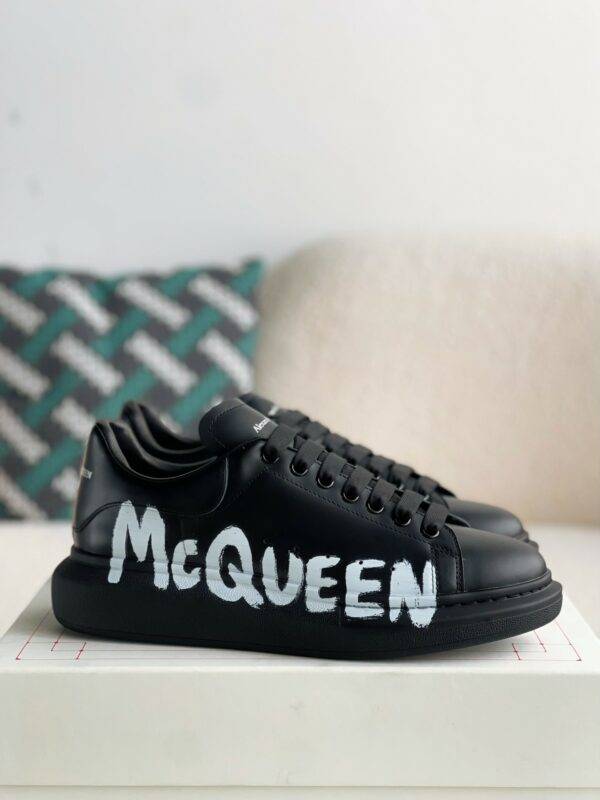 Alexander McQueen black letter Sneakers