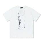 Balenciaga 23Ss Drill Print Hound Design t-shirt