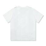 Gucci  23SS double G vertical stripe foam printed t-shirt