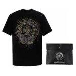 Chrome Hearts heart splashed ink Sanskrit horseshoe t-shirtarts