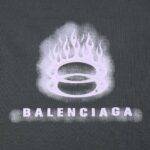 Balenciaga 24s double B dot printing t-shirt