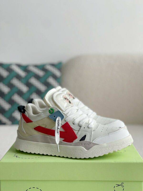 Off-White Out-Off-Office Leather Sneakers