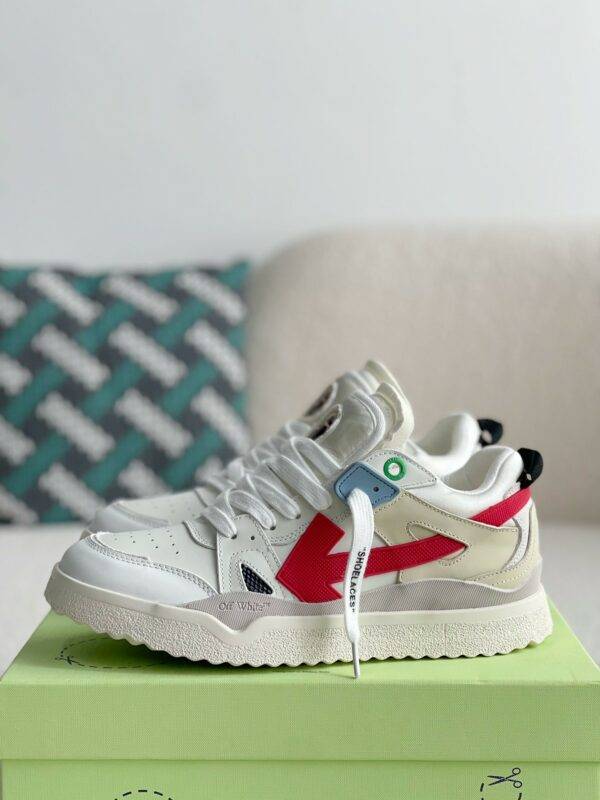 Off-White Out-Off-Office Leather Sneakers