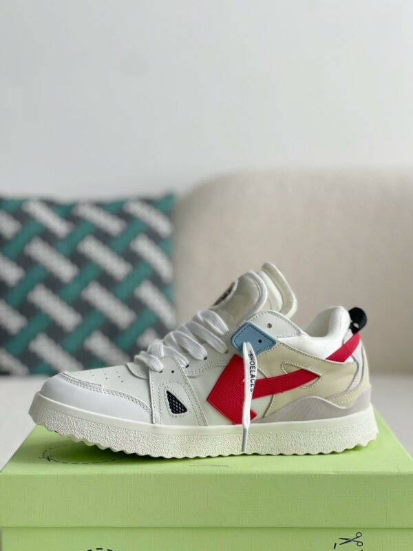 Off-White Out-Off-Office Leather Sneakers