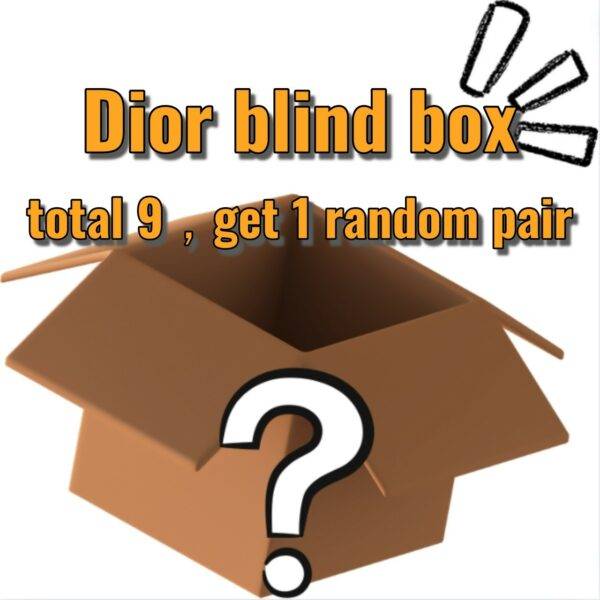 Dior shoe blind box (order with caution, no shoe box, no return or exchange without quality issues)