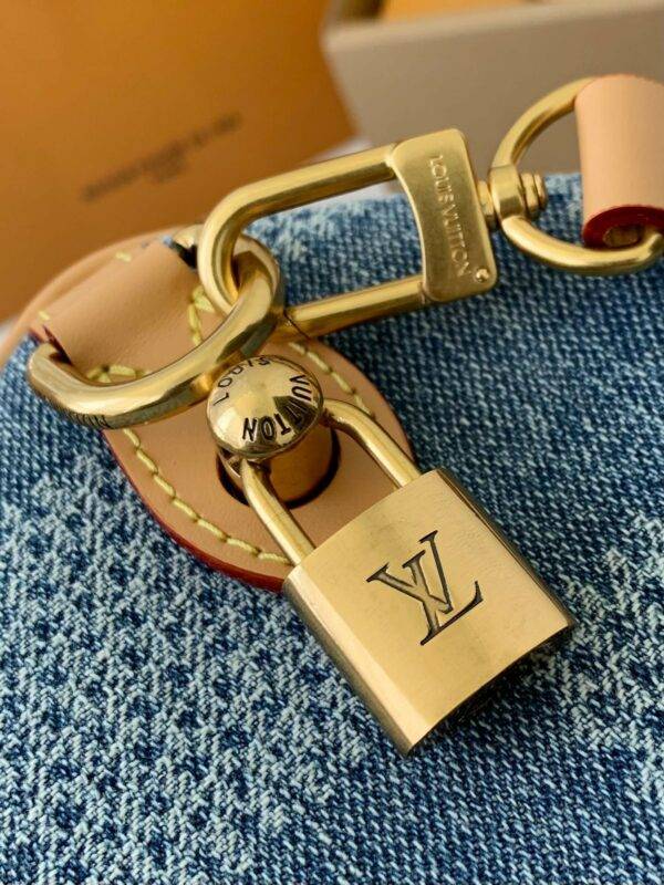 Louis Vuitton The new SPEEDY 25bandouli ère tannin denim handbag  N40700  Size：25*15*15cm