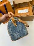 Louis Vuitton The new SPEEDY 25bandouli ère tannin denim handbag  N40700  Size：25*15*15cm