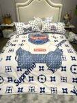 Bedding-LV&Superme four-piece set