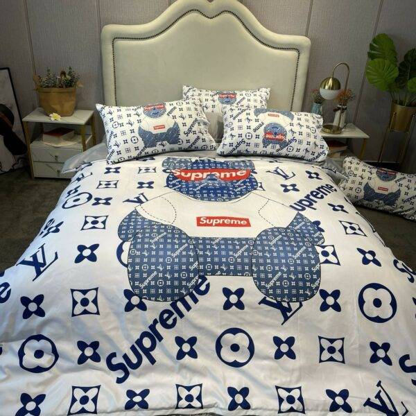 Bedding-LV&Superme four-piece set