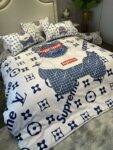 Bedding-LV&Superme four-piece set