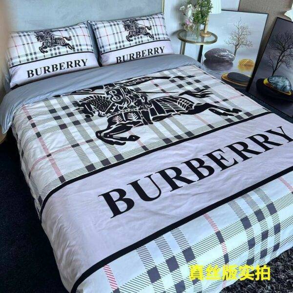 Bedding-Burberry four-piece set