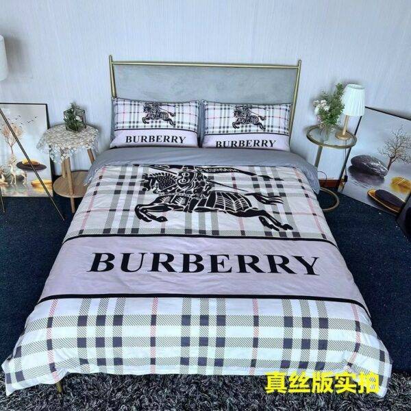 Bedding-Burberry four-piece set