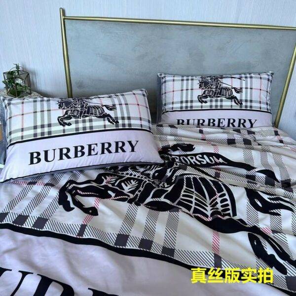 Bedding-Burberry four-piece set