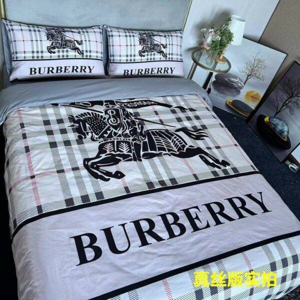 Bedding-Burberry four-piece set