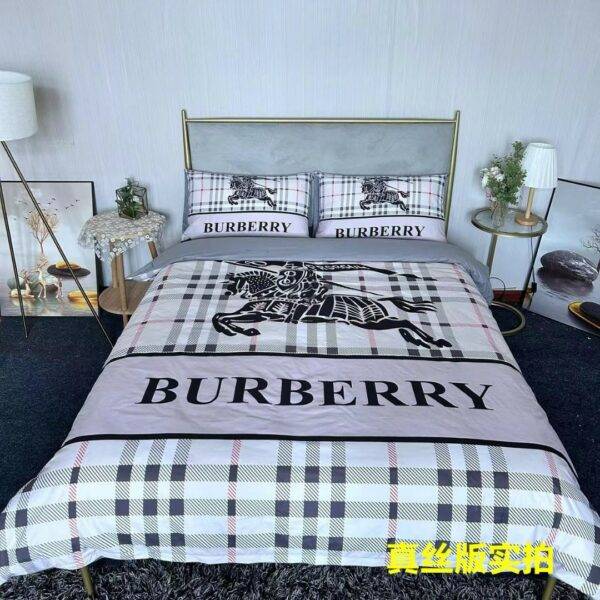 Bedding-Burberry four-piece set