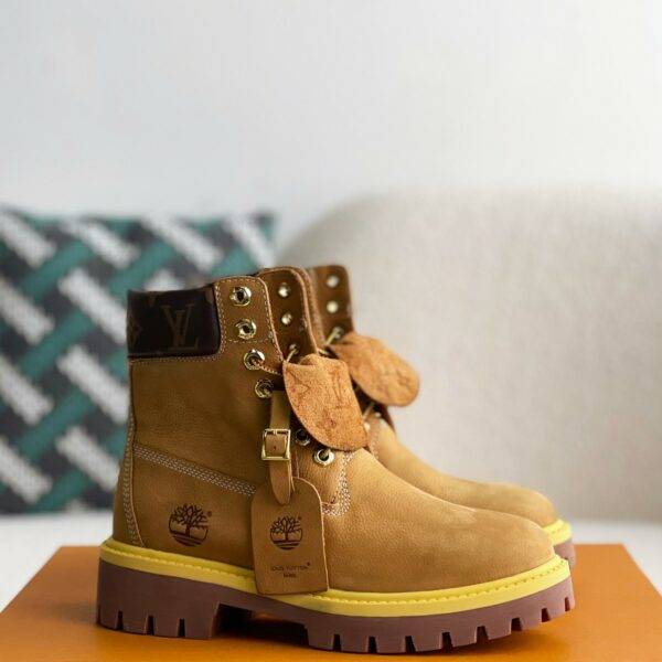 louis vuitton & timberland Martin boots