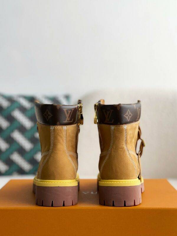 louis vuitton & timberland Martin boots