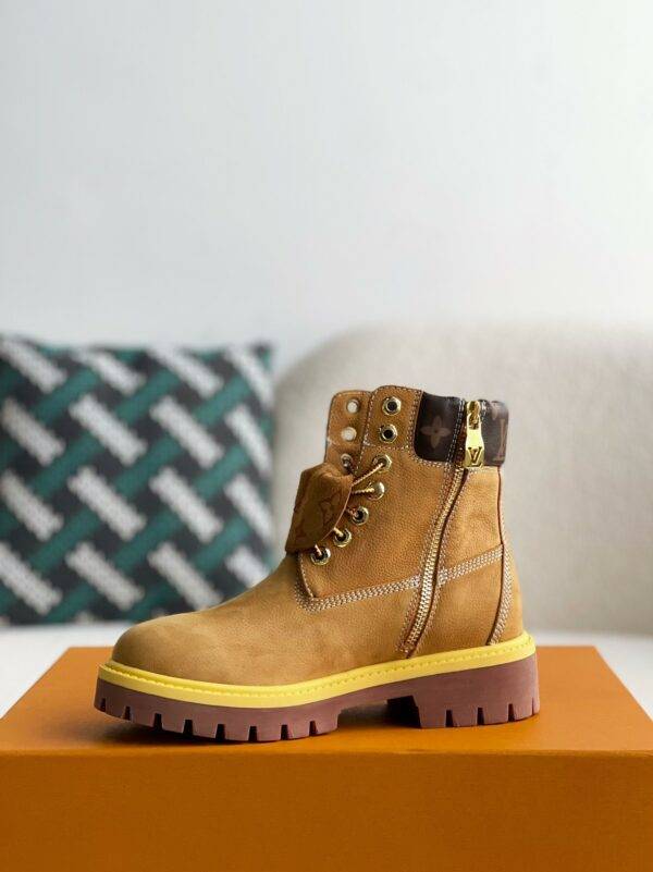 louis vuitton & timberland Martin boots