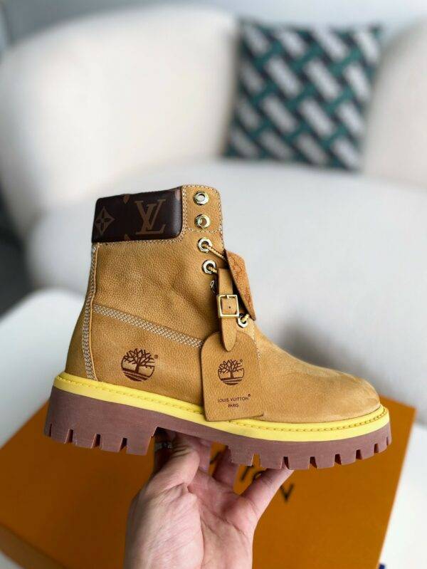 louis vuitton & timberland Martin boots