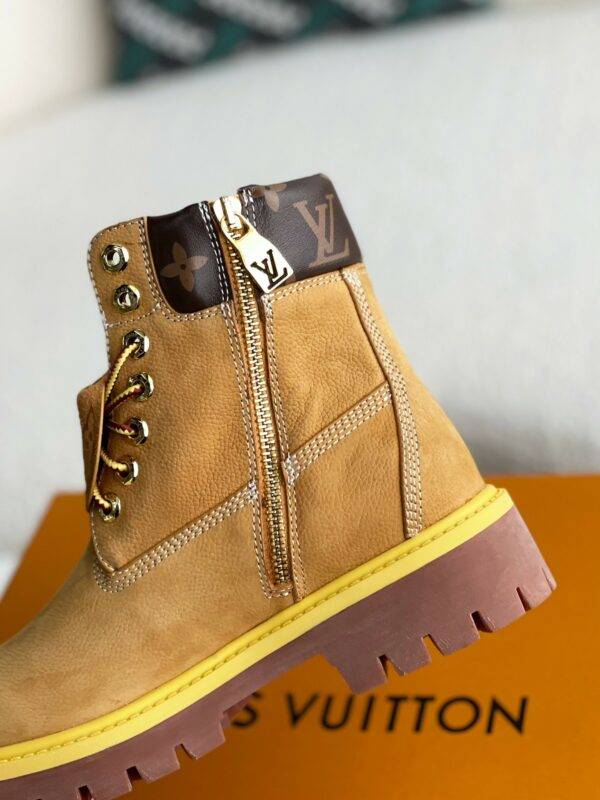 louis vuitton & timberland Martin boots