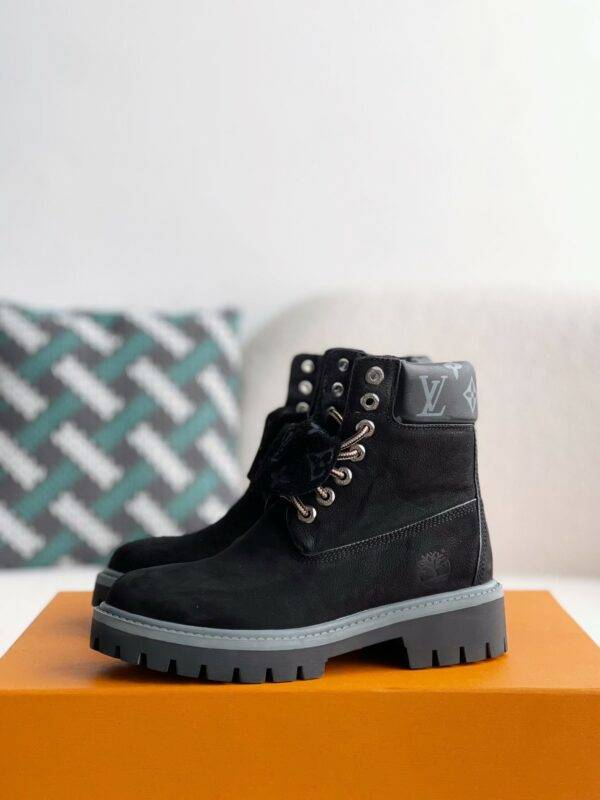 louis vuitton & timberland Martin boots