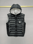 Moncler Early Fall Ragot Series Breathable Hooded Vest Jacket