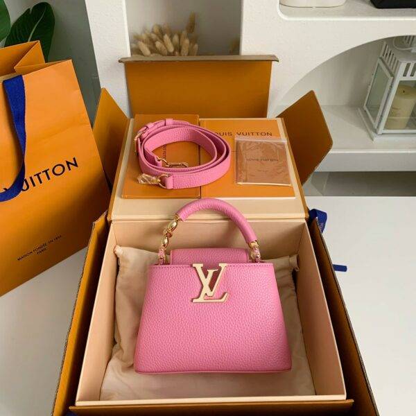 Louis Vuitton Capucines BB Handbags Size：21*14*8cm