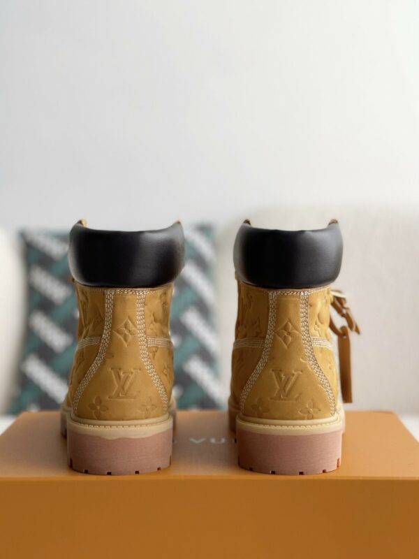 Louis Vuitton x Timberland yellow boots/Martin boots/boots