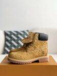 Louis Vuitton x Timberland yellow boots/Martin boots/boots